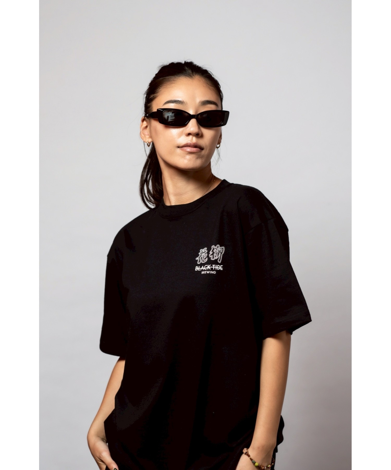 花柳 KARYU × BTB Collaboration S/S Tee Black