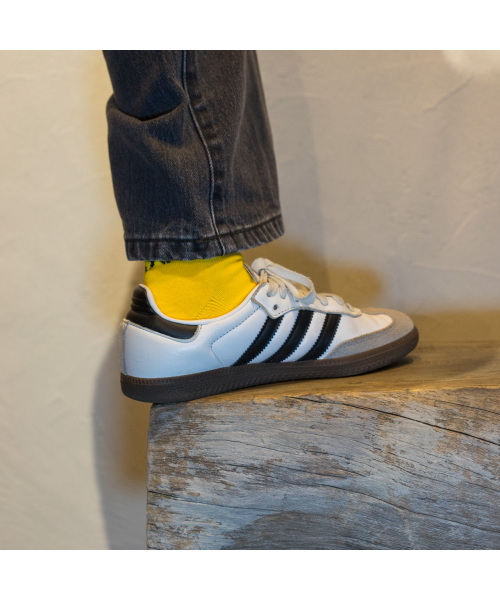 KARYU SOCKS YELLOW / WHITE