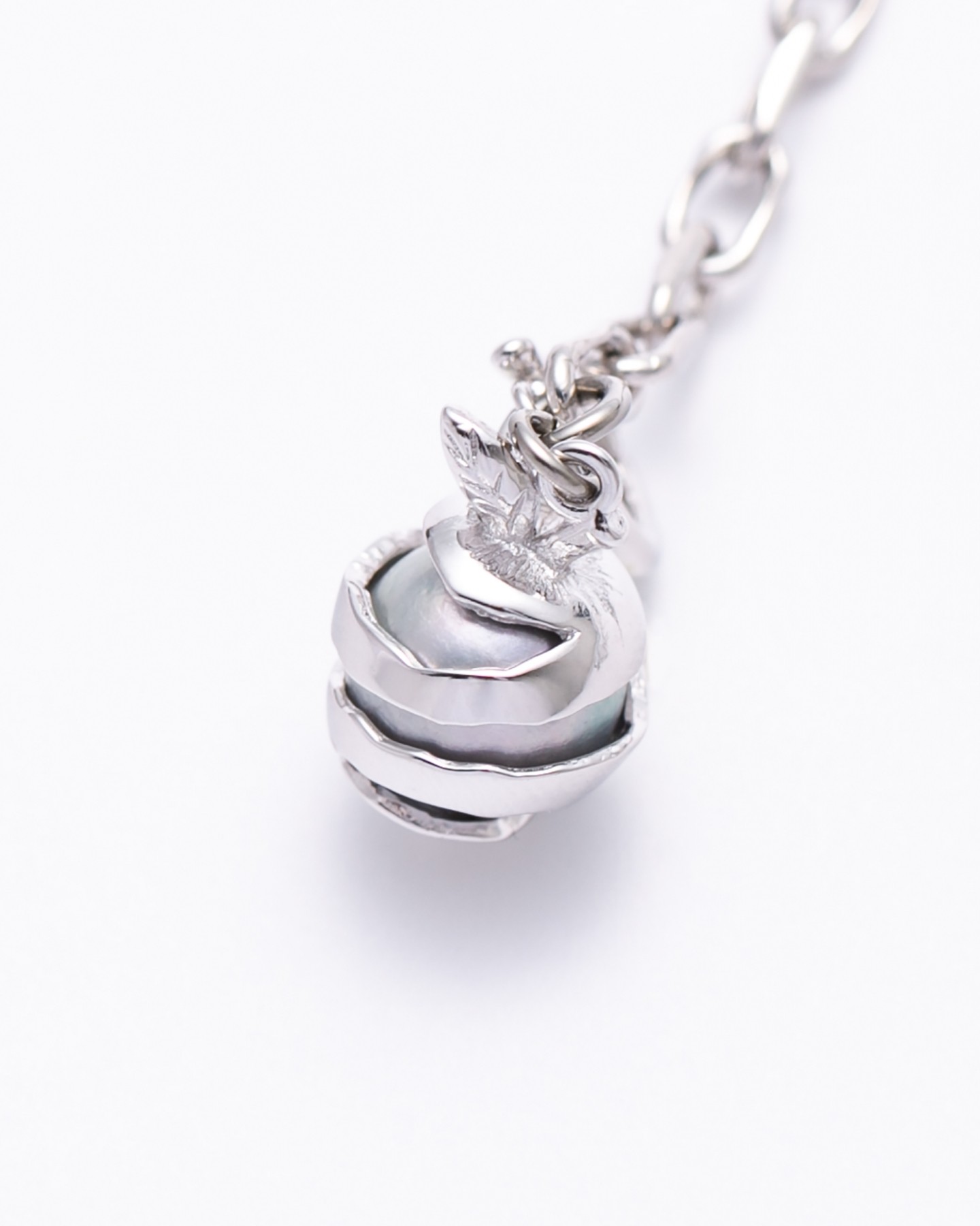 Layer pearl necklace-short/7.5mm