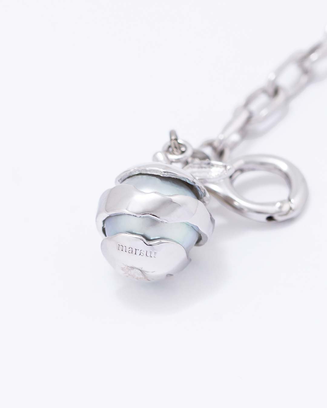 Layer pearl necklace-short/7.5mm