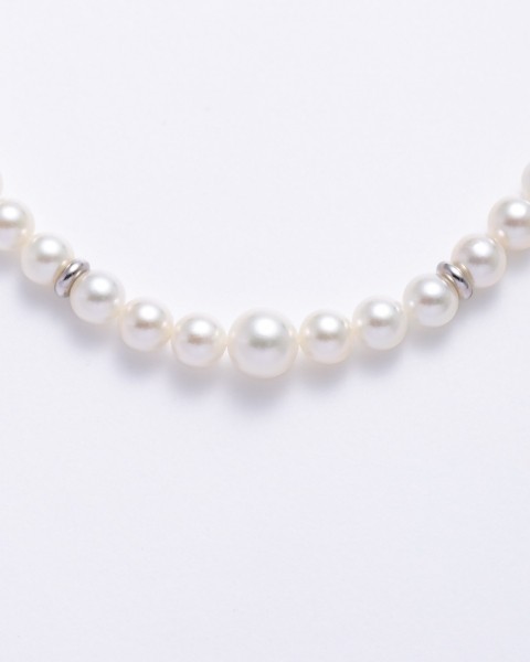 maraw akoya pearl chain necklace