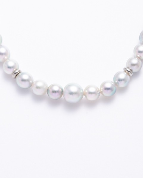 maraw akoya pearl chain necklace