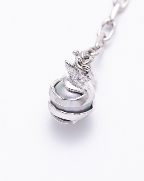 maraw akoya pearl chain necklace