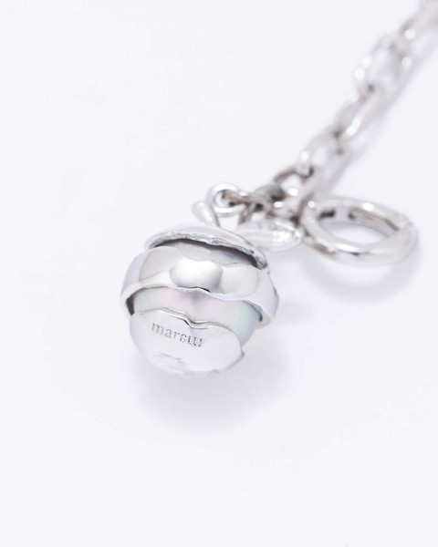 Layer pearl necklace-short/7.5mm