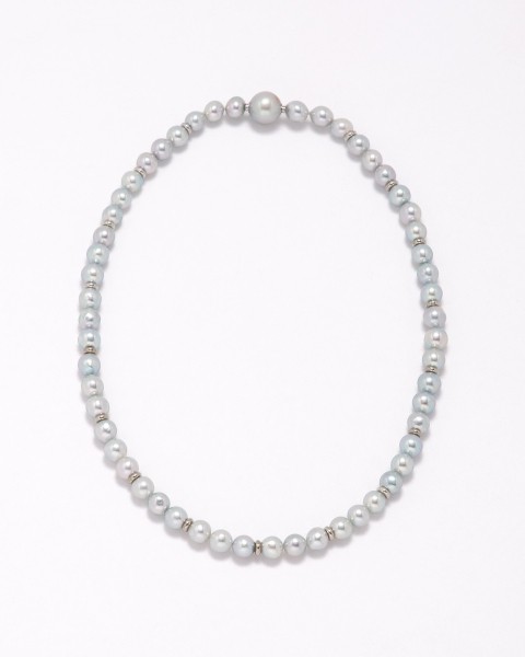 Seamless pearl necklace