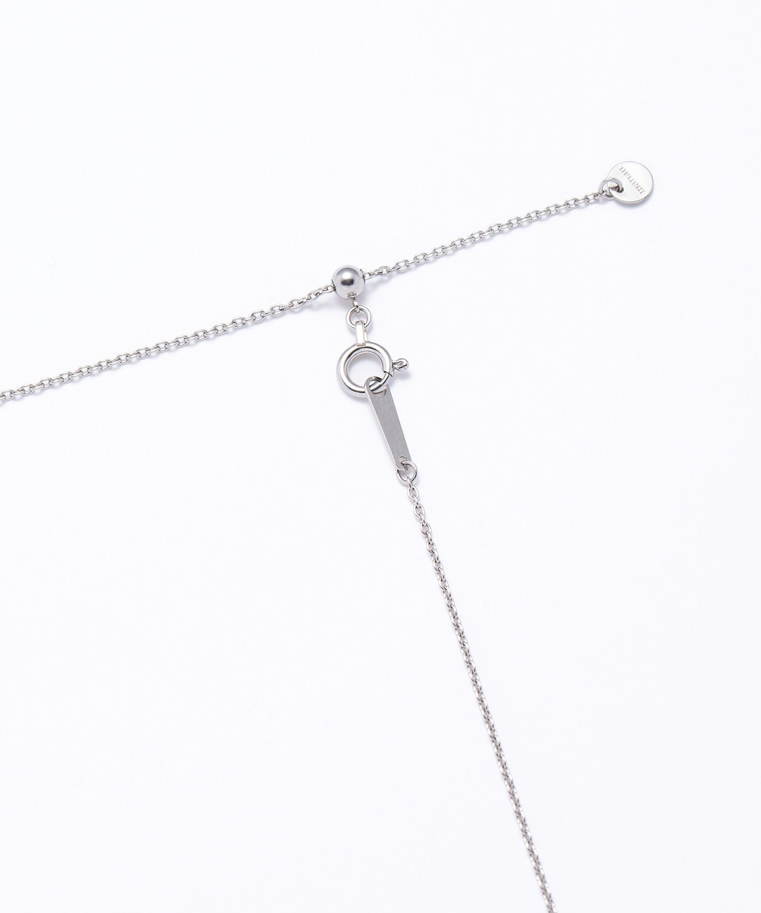 Diamond drop akoya pearl necklace