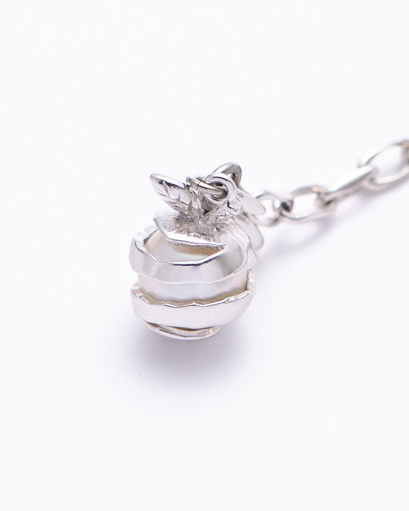 Layer pearl necklace-long/6.5mm