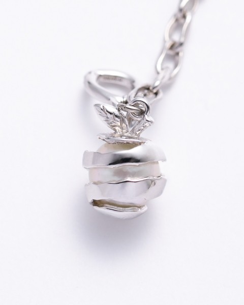 Layer pearl necklace-long/7.5mm
