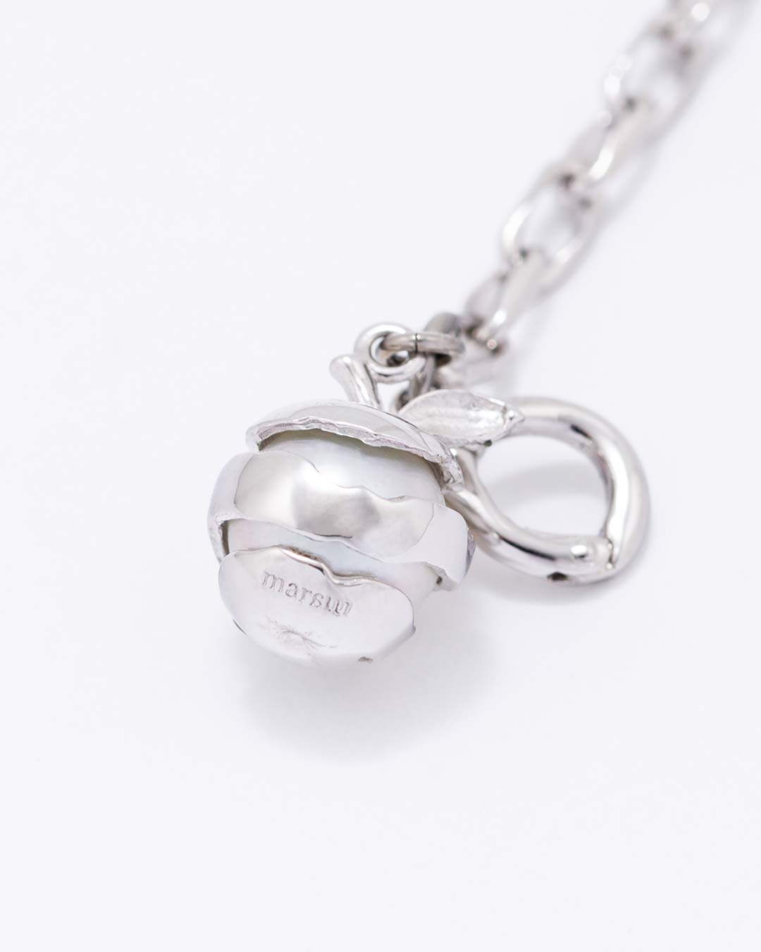 Layer pearl necklace-short/7.5mm