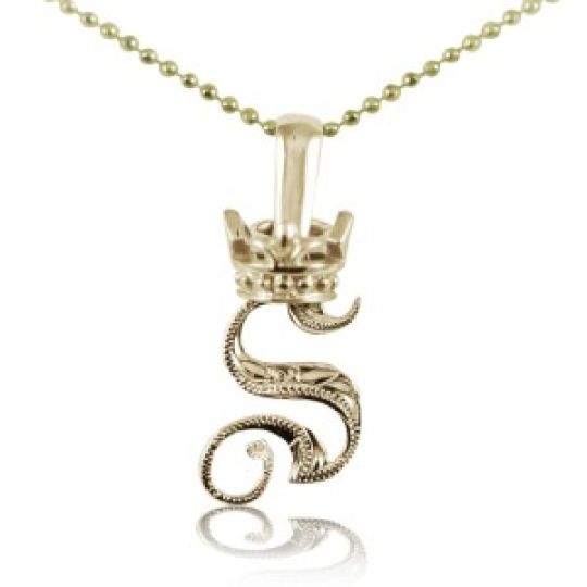 ハワイアンジュエリー/Silver925/ダイヤモンド イニシャル ペンダント「S」|ハワイアンジュエリーブランドMaxi(マキシ)公式通販オンラインショップ