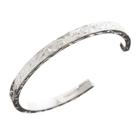 Maxi マキシ Silver925 トラディショナル オープン バングル ハワイアンジュエリーブランドMaxi(マキシ)公式通販オンラインショップ