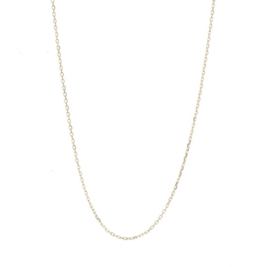 K10YG/37-40cm/カットあずきチェーン #0.23 ネックレス|ハワイアンジュエリーブランドMaxi(マキシ)公式通販オンラインショップ