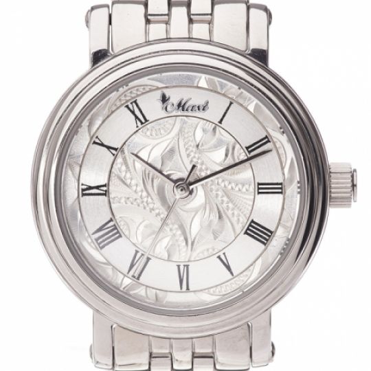 ハワイアンジュエリー/Stainless/ラウンドWatch(small)/SV/4630L 腕時計|ハワイアンジュエリーブランドMaxi(マキシ)公式通販オンラインショップ