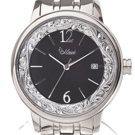 ハワイアンジュエリー/Stainless/ラウンドWatch(small)/SV/4630L 腕時計|ハワイアンジュエリーブランドMaxi(マキシ)公式通販オンラインショップ