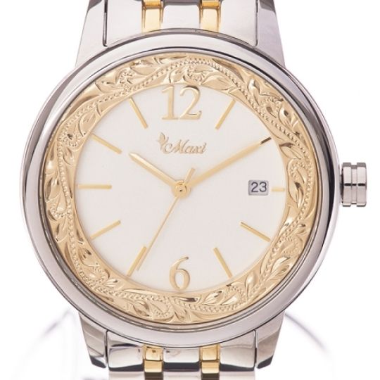 ハワイアンジュエリー/Stainless/ラウンドWatch(small)/SV/4630L 腕時計|ハワイアンジュエリーブランドMaxi(マキシ)公式通販オンラインショップ