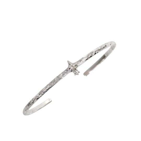 ハワイアンジュエリー/Silver925/WQ/Black mamo bangle|ハワイアンジュエリーブランドMaxi(マキシ)公式通販オンラインショップ