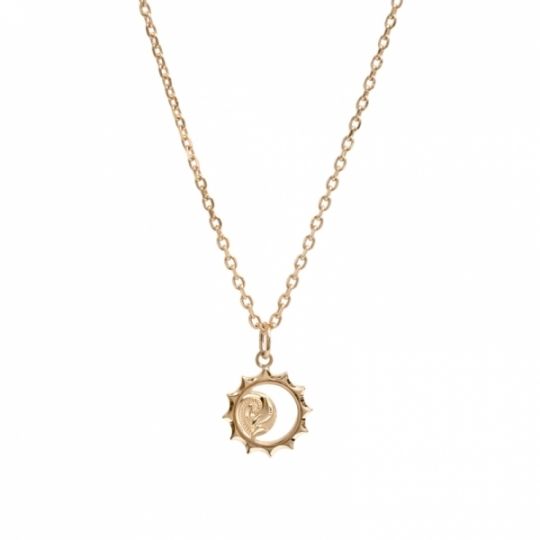 ハワイアンジュエリー/K10YG/The sun(Ke aloha collection)ネックレス|ハワイアンジュエリーブランドMaxi(マキシ)公式通販オンラインショップ