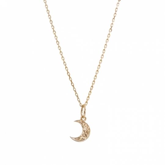 ハワイアンジュエリー/The moon(Ke aloha collection)ネックレス|ハワイアンジュエリーブランドMaxi(マキシ)公式通販オンラインショップ