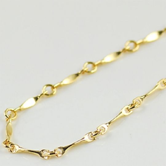 K14GF/Brass/50cm/バーコネクトチェーン/2.3mm幅/ネックレス|ハワイアンジュエリーブランドMaxi(マキシ)公式通販オンラインショップ