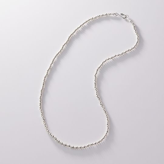 Silver beads Necklace|ハワイアンジュエリーブランドMaxi(マキシ)公式通販オンラインショップ