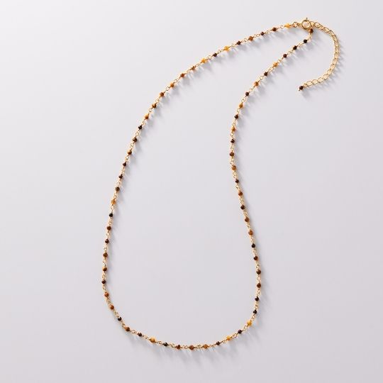 Sea surface stone necklace/silver925/18KYGC|ハワイアンジュエリーブランドMaxi(マキシ)公式通販オンラインショップ