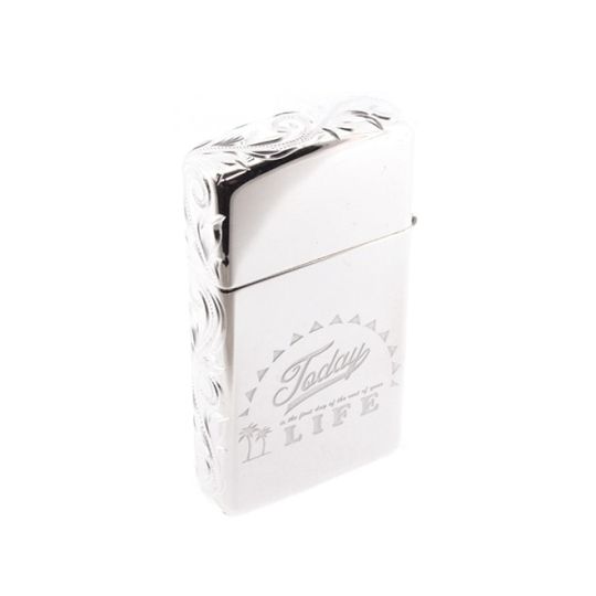 ハワイアンジュエリー/Brass/SV coating /Linamoa Zippo/small|ハワイアンジュエリーブランドMaxi(マキシ)公式通販オンラインショップ