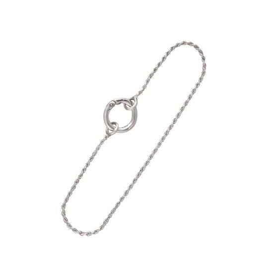 Silver925/ジョイントチェーンブレスレット/フレンチロープ0.3/16.5㎝|ハワイアンジュエリーブランドMaxi(マキシ)公式通販オンラインショップ