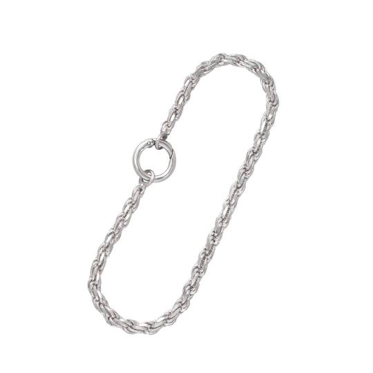Silver925/ジョイントチェーンブレスレット/フレンチロープ0.8/18.5㎝|ハワイアンジュエリーブランドMaxi(マキシ)公式通販オンラインショップ
