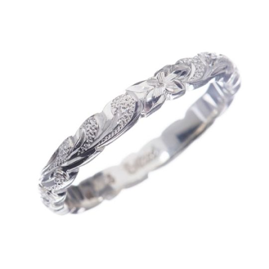 ハワイアンジュエリー/Silver925/トラディショナルリング/Scroll/Cutout/3mm|ハワイアンジュエリーブランドMaxi(マキシ)公式通販オンラインショップ
