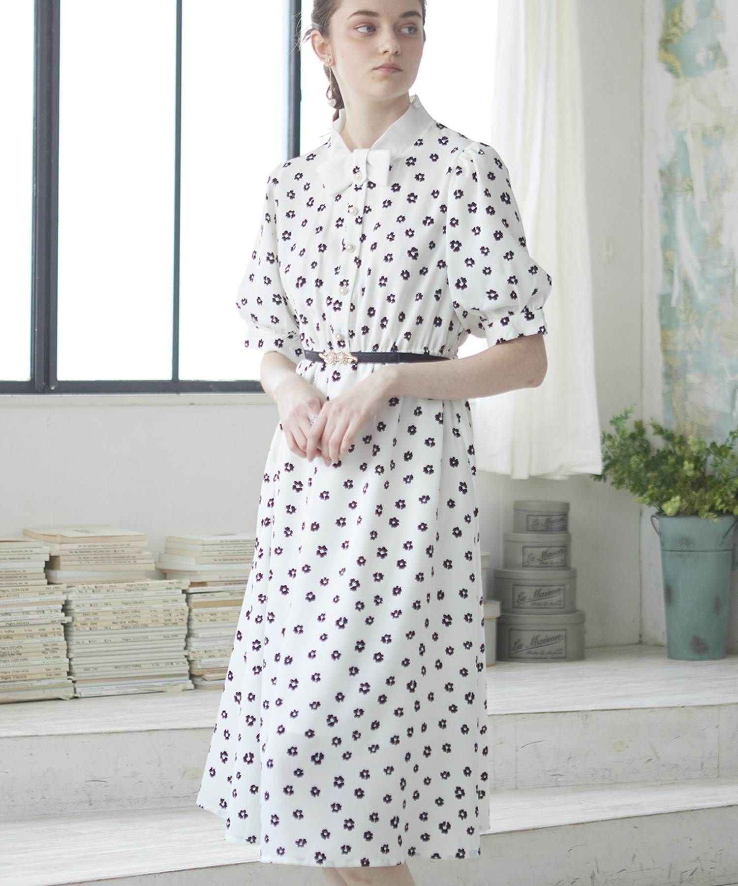 Paravion Online Shop リボンワンピース