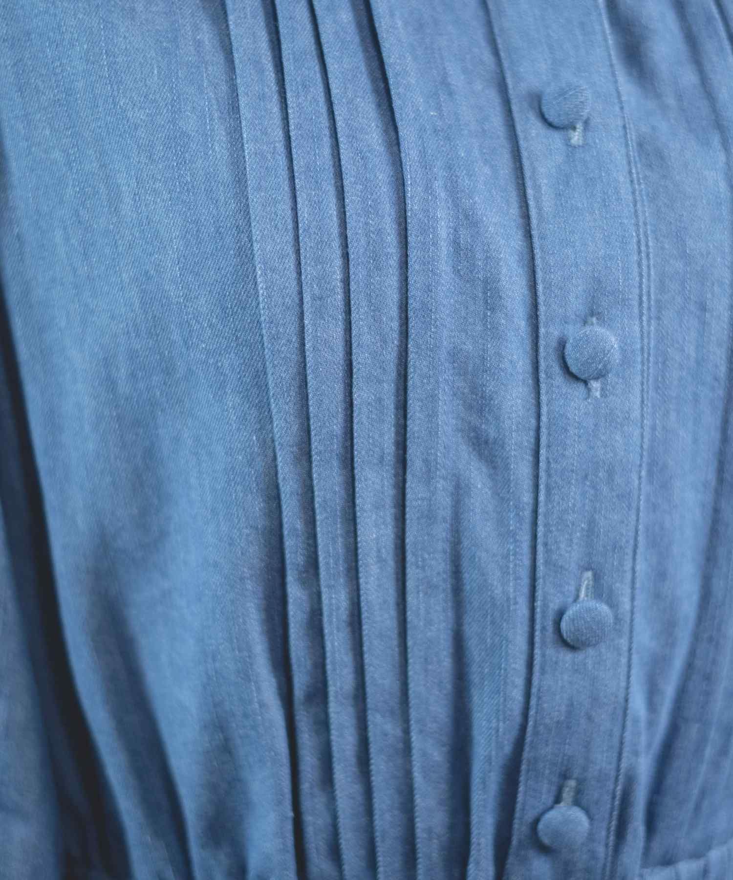 Paravion Online Shop デニムリボンワンピース Paravion Online Shop デニムリボンワンピース