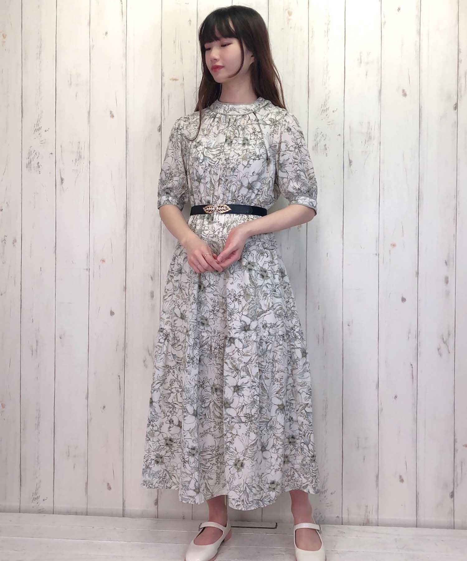 Paravion Online Shop Psgボタニカルワンピース