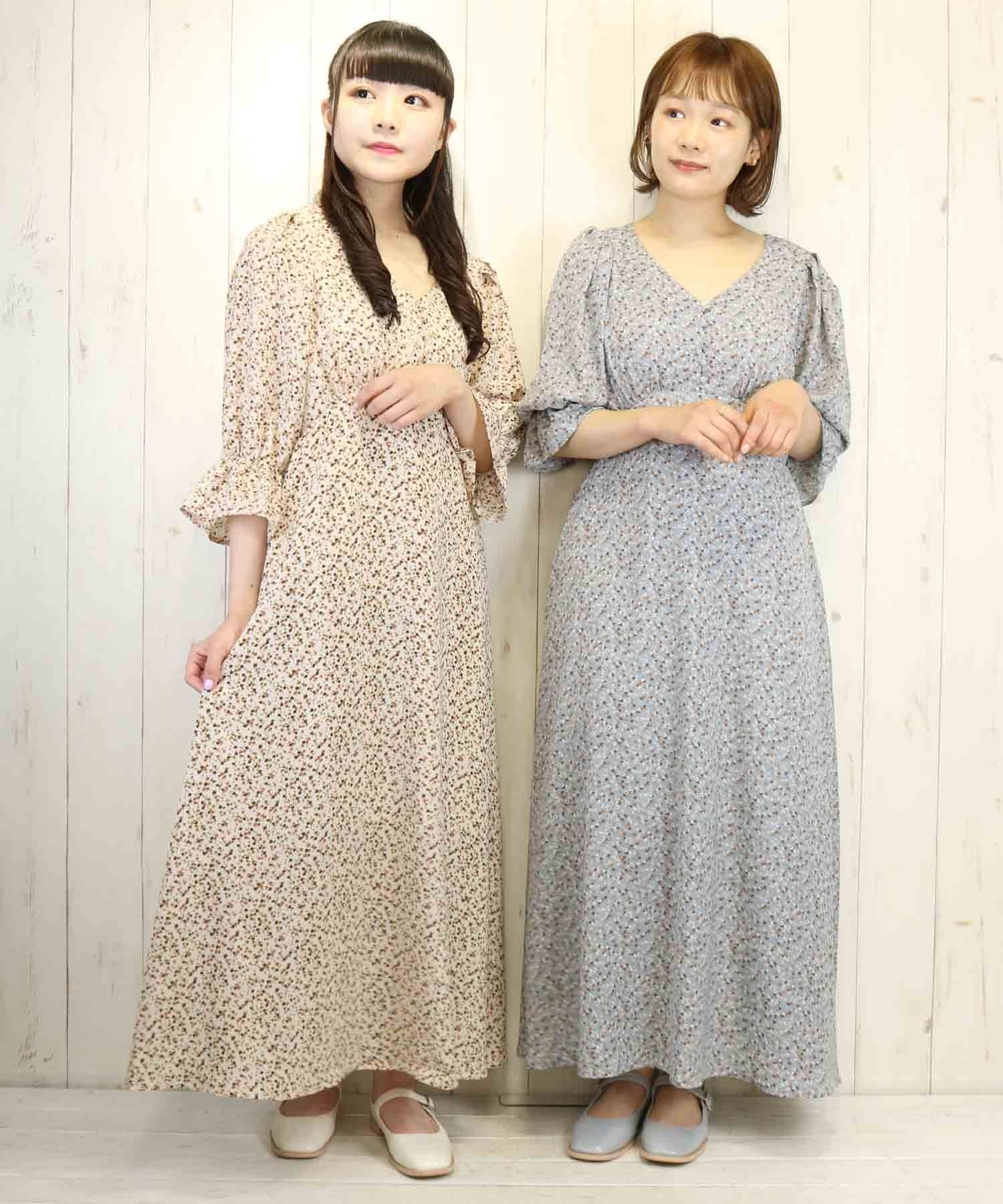 Paravion Online Shop 小花ssワンピース