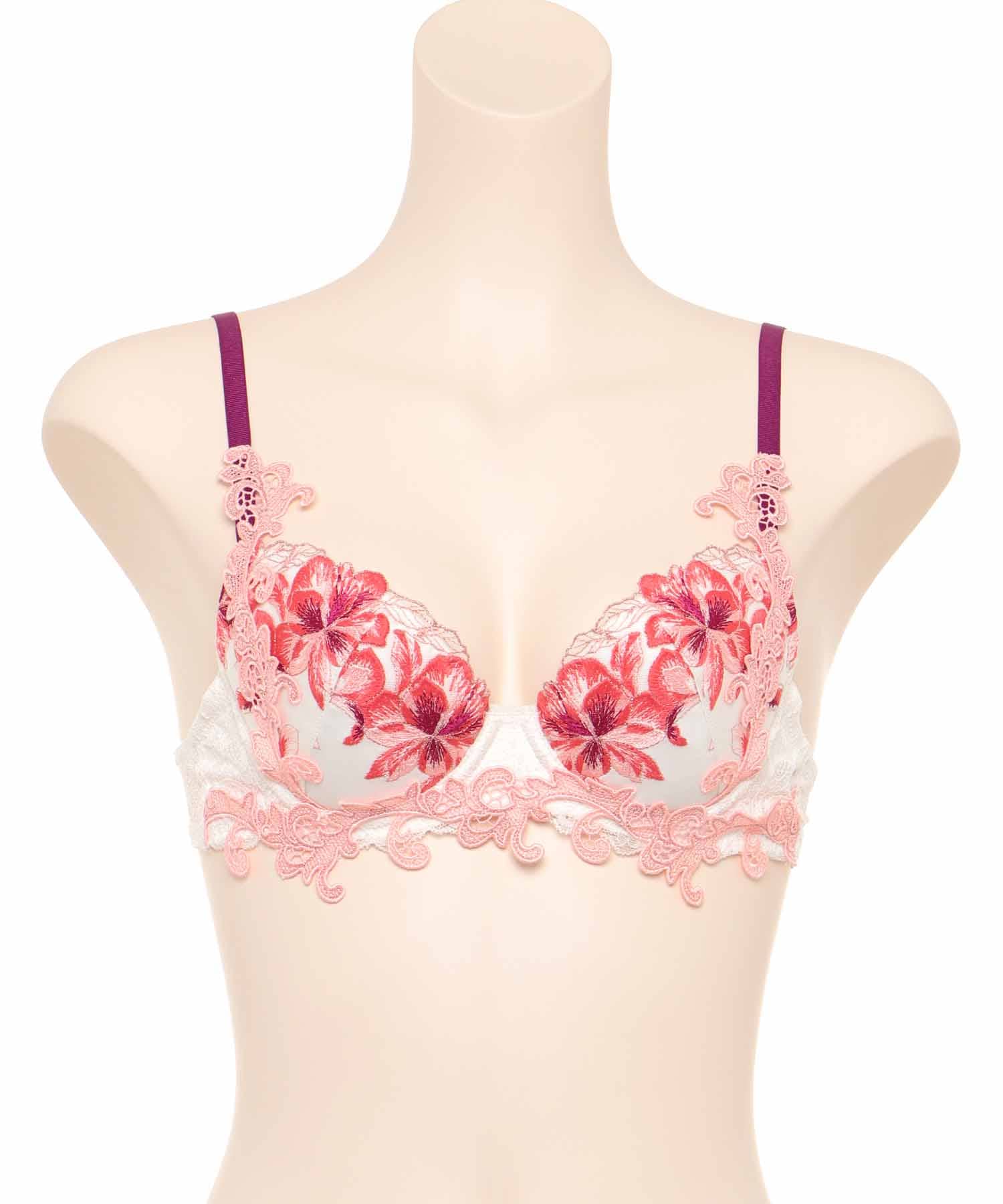 バーニングフラワー グレースシルク ブラ