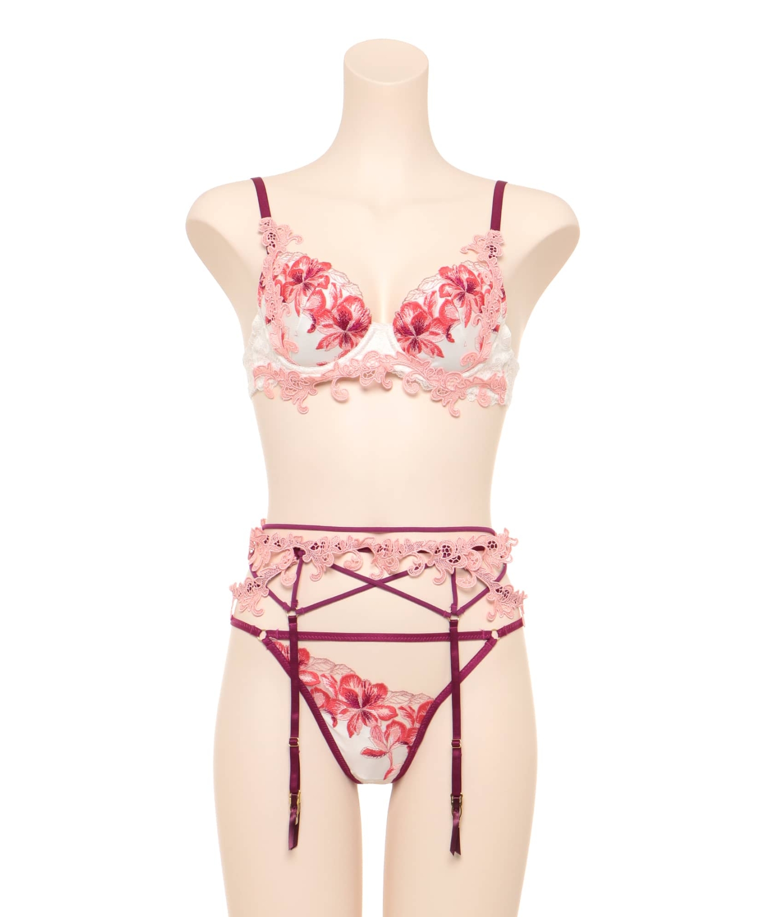 バーニングフラワー ガーター