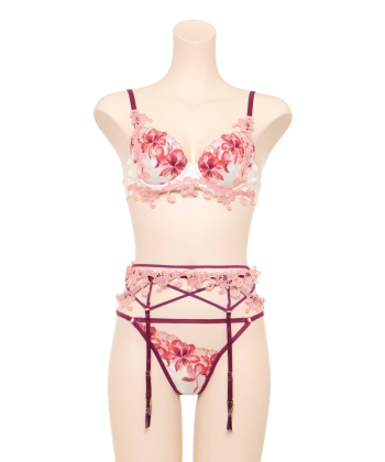 バーニングフラワー ガーター