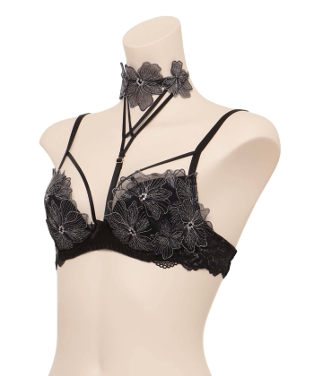 シャインスパンコール グレースシルク ブラ