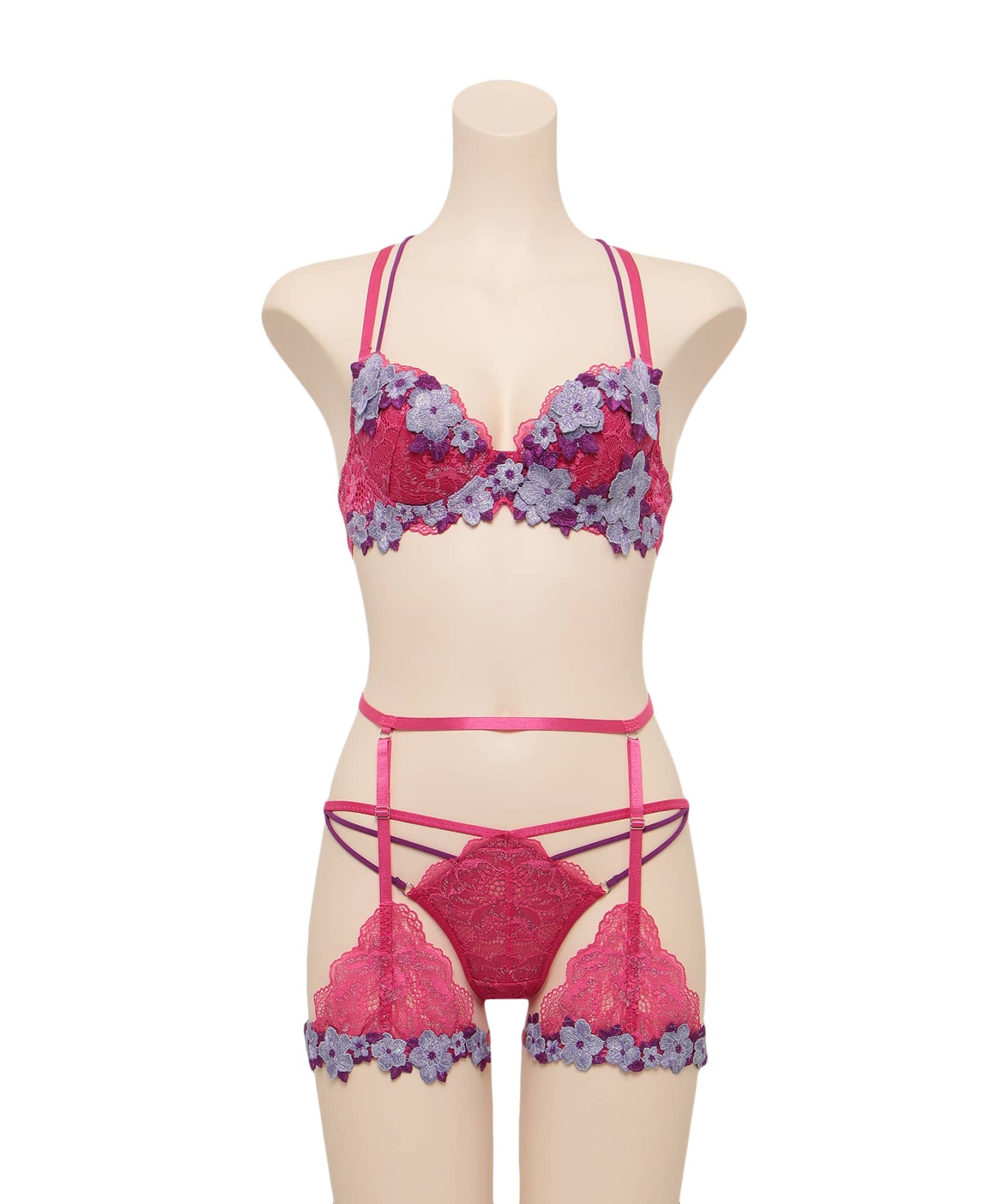 バーストフラワー ガーター