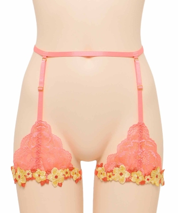 バーストフラワー ガーター