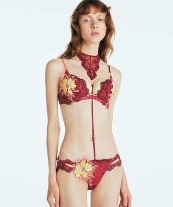 コントラスティングティント トリックリフト ブラ