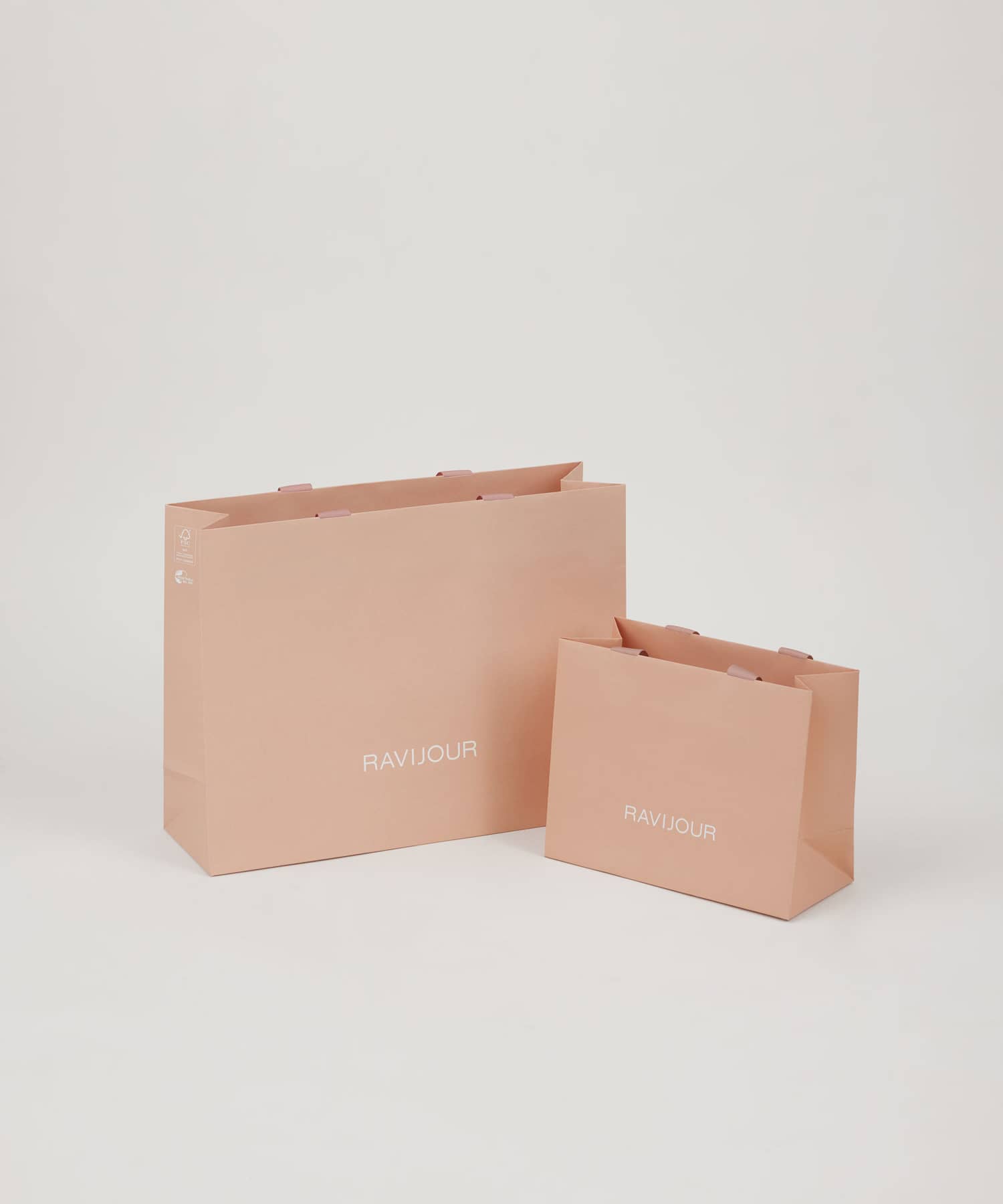 RAVIJOUR ショッピングバッグ M