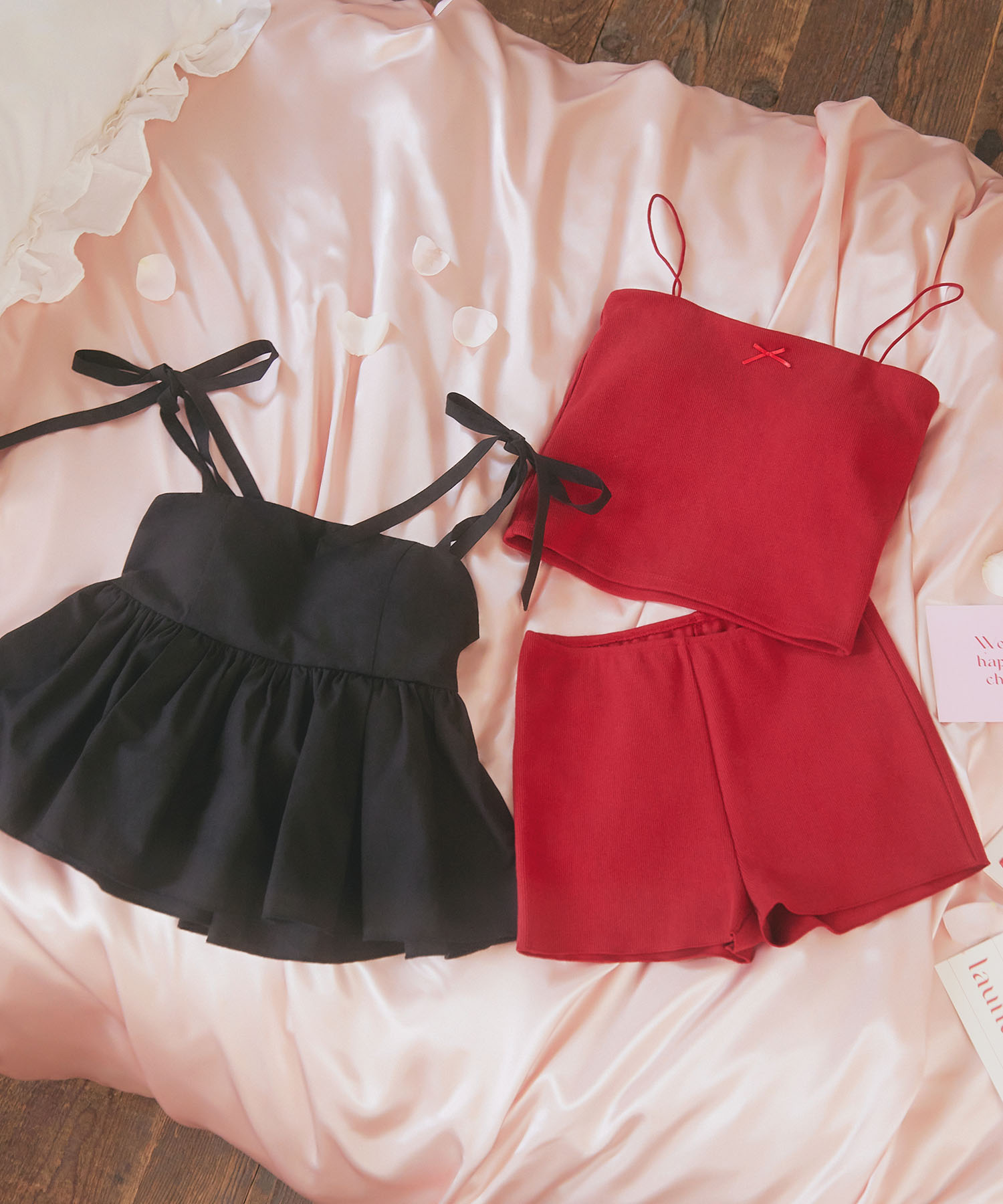 MINAMOコラボ Cotty tops with cups