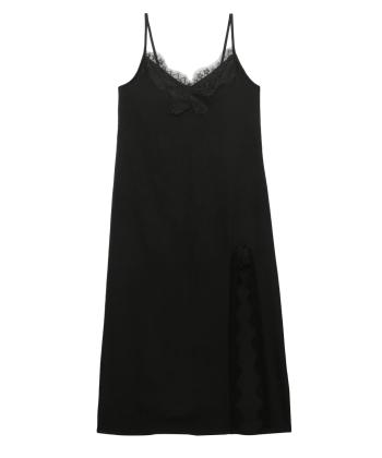 スリットロングワンピース