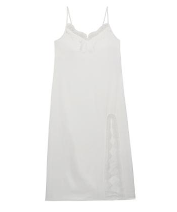 スリットロングワンピース