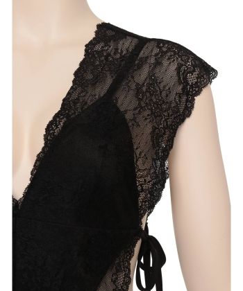 レーシーサテンメイド テディ(カチューシャ付き)