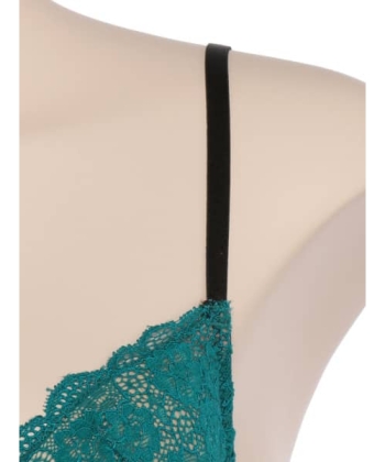 レーシーレオパードグラマーアップライト ブラ