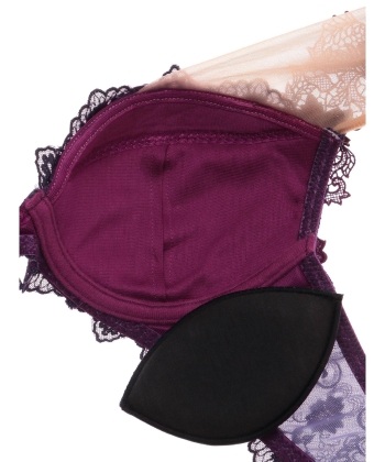 アンティークフラワー グラマーアップ ブラセット