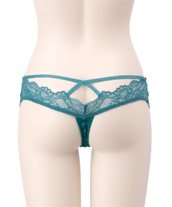 ダブルレース バッククロス Tバック