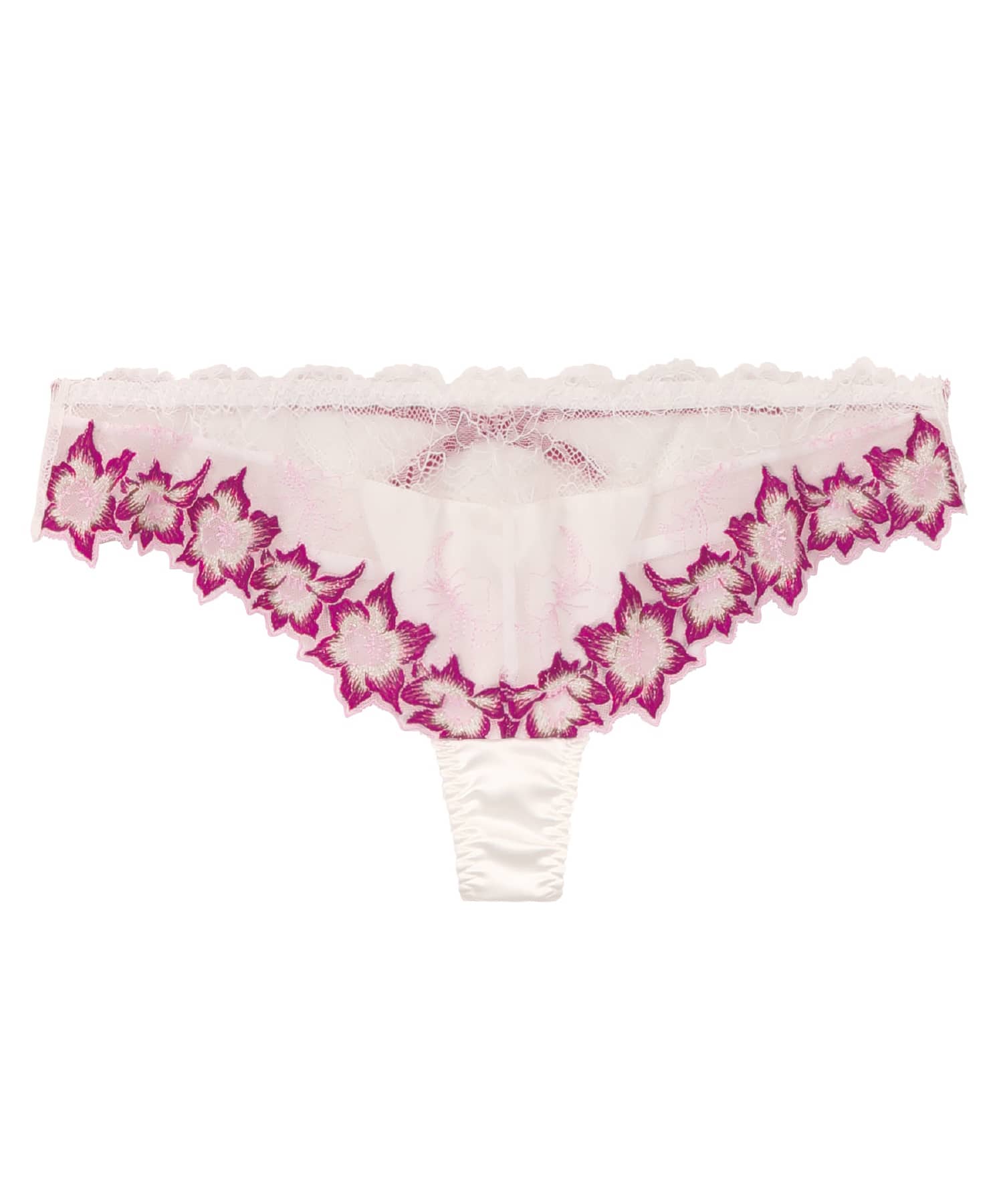 ダブルレース バッククロス Tバック