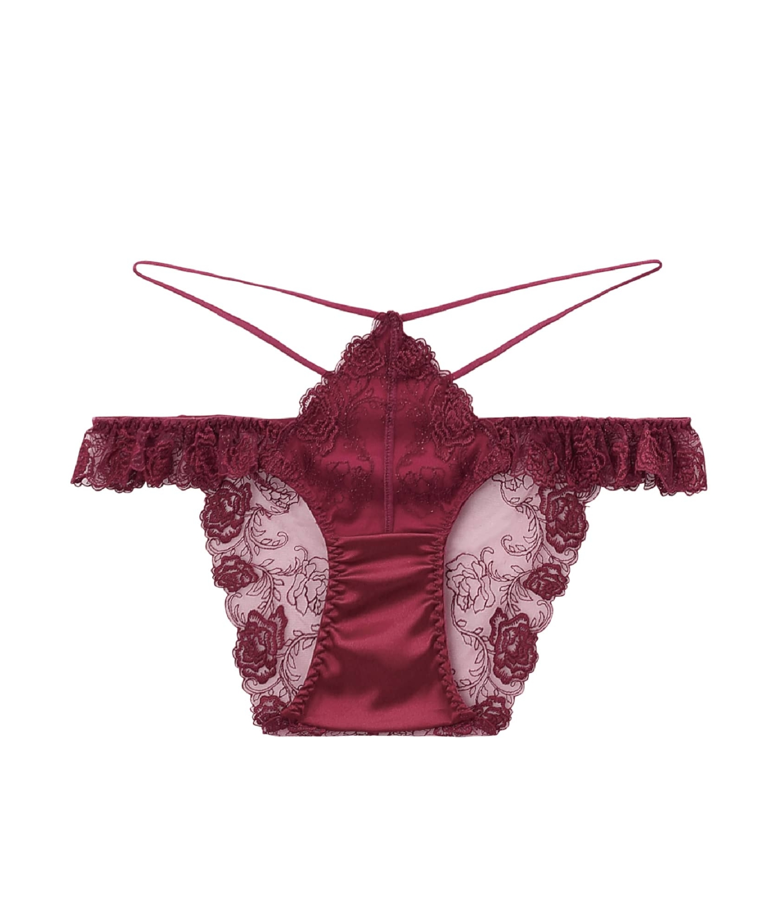 ヴァインレース フリル ショーツ